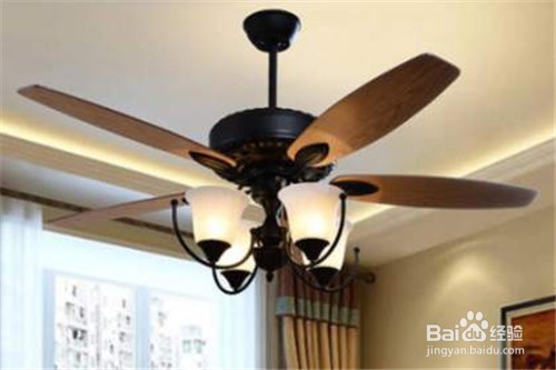 风扇灯安装及调节方法