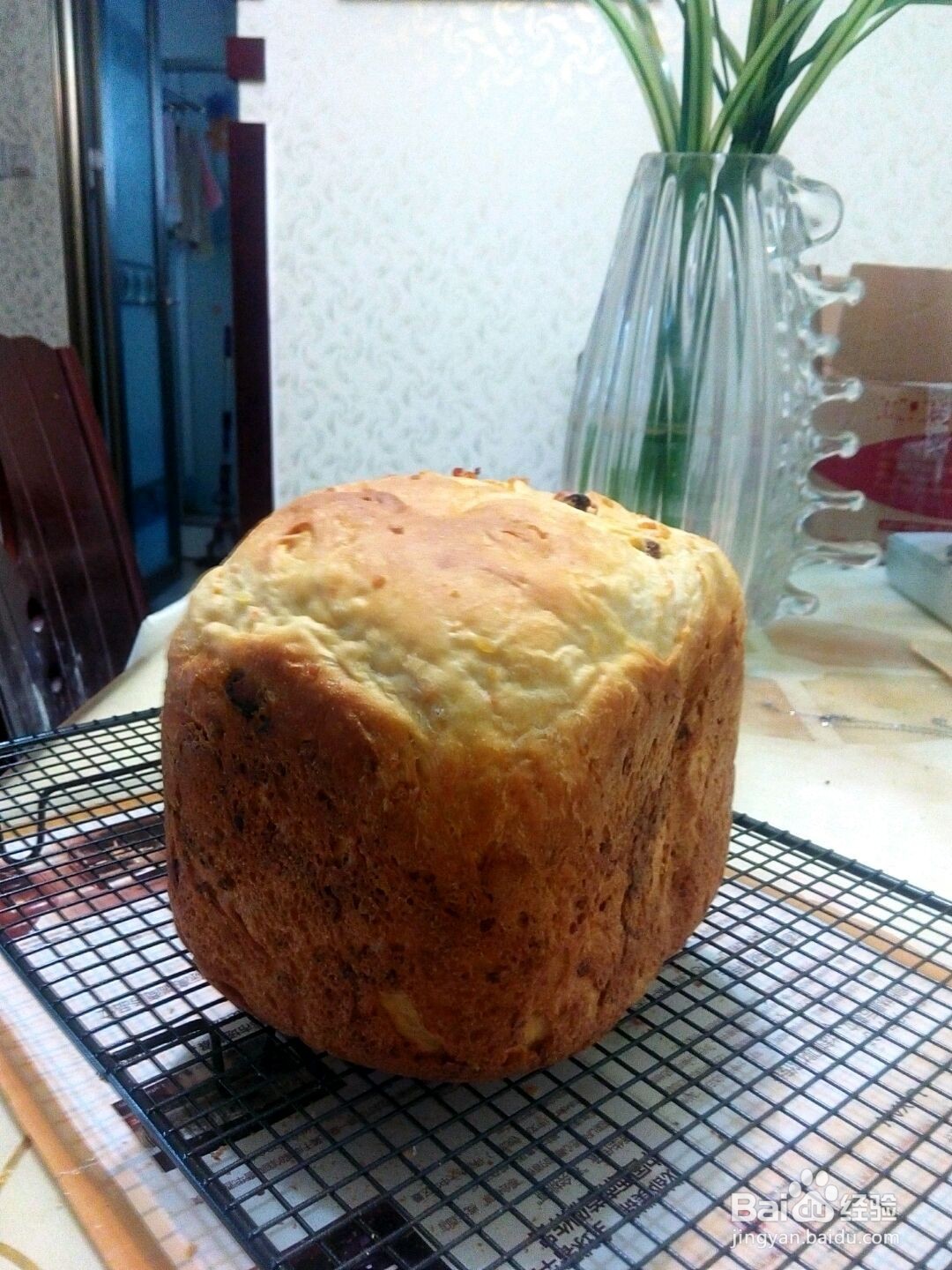 红薯大米面包的做法