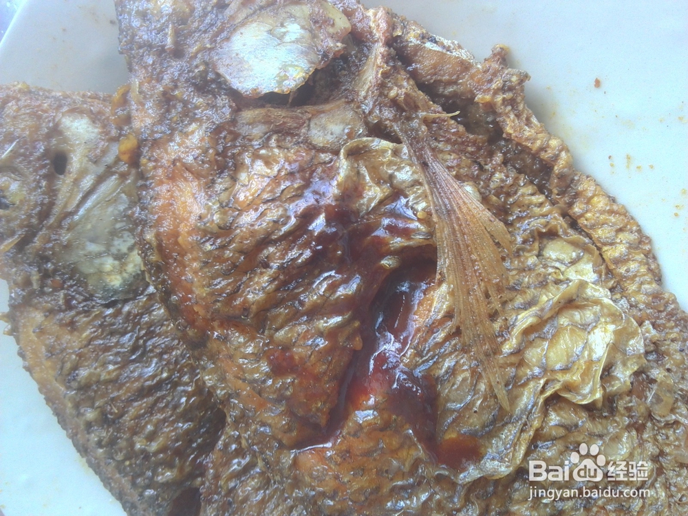 美味煎焖福寿鱼