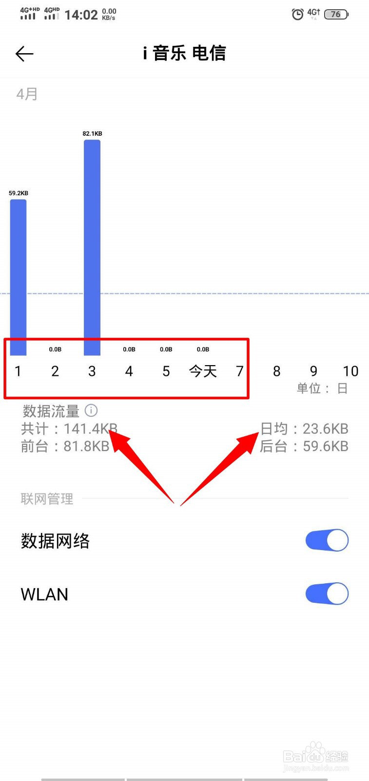 怎么样查看手机I音乐大概用了多少流量