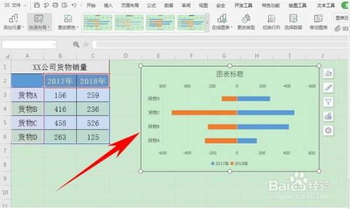 Excel 表格技巧—如何制作旋风图图表