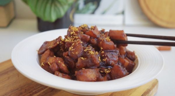 土豆桂花红烧肉