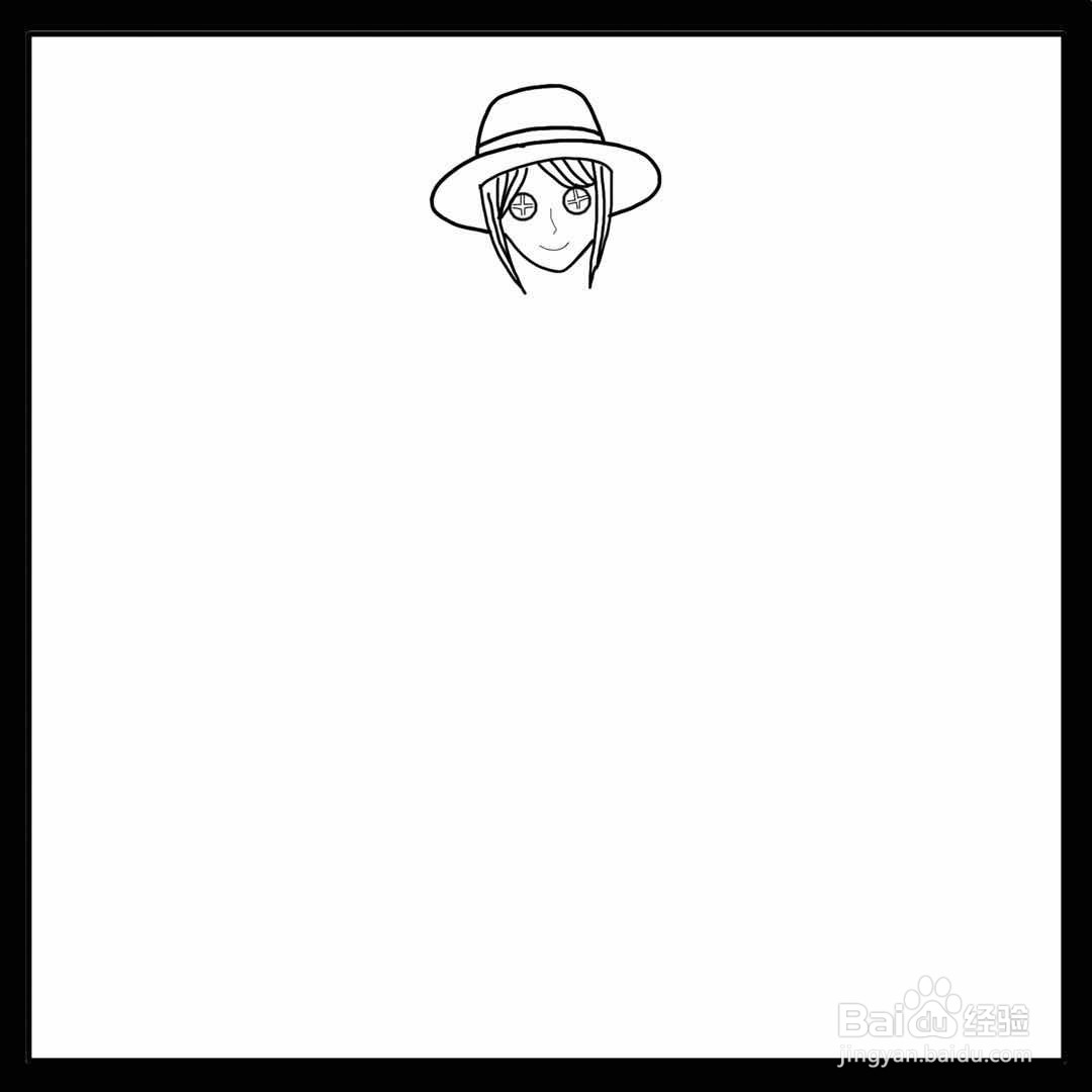 第五人格人物（园丁）简笔画