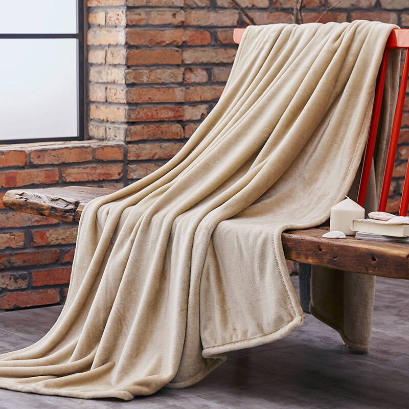 6款加厚型纯色毛毯精选