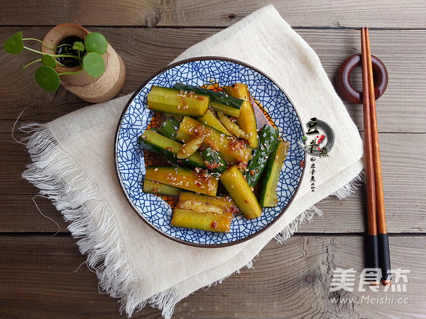 凉拌黄瓜的做法