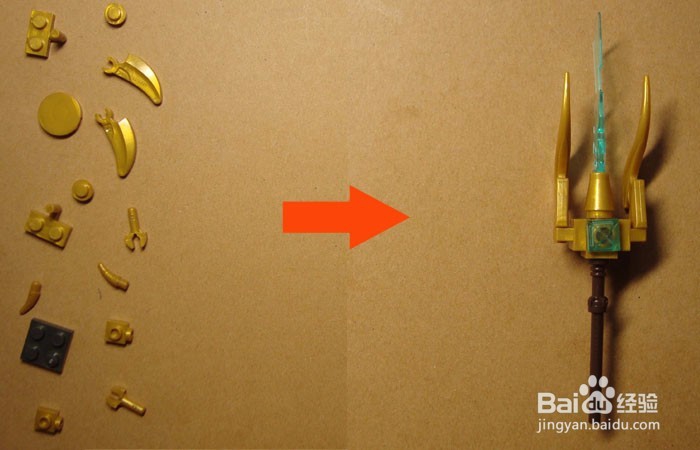 如何用积木拼装地面步行表演场景