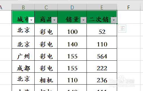 Excel表格中如何使用筛选功能