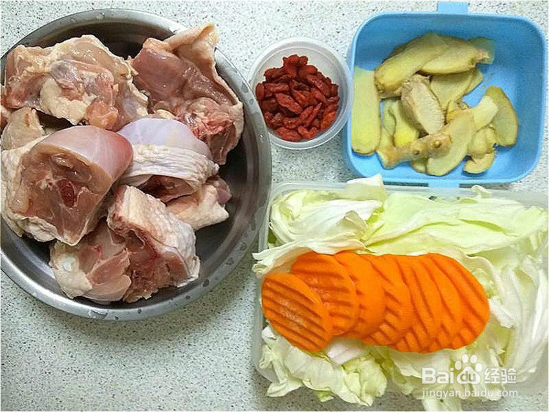 如何做蔬菜麻油鸡