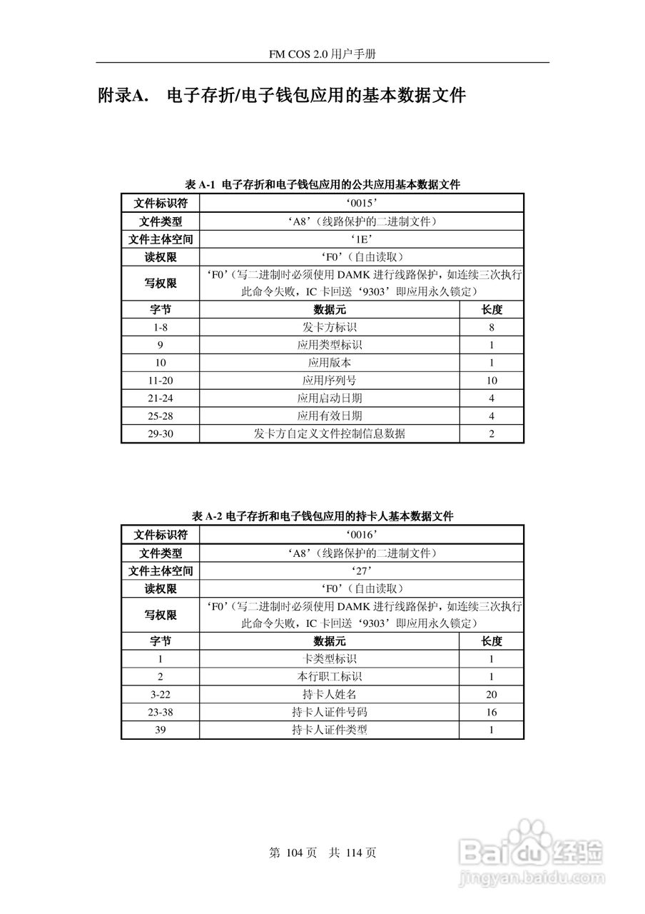 复旦微电子CPU卡COS/FMCOS 2.0用户手册:[11]