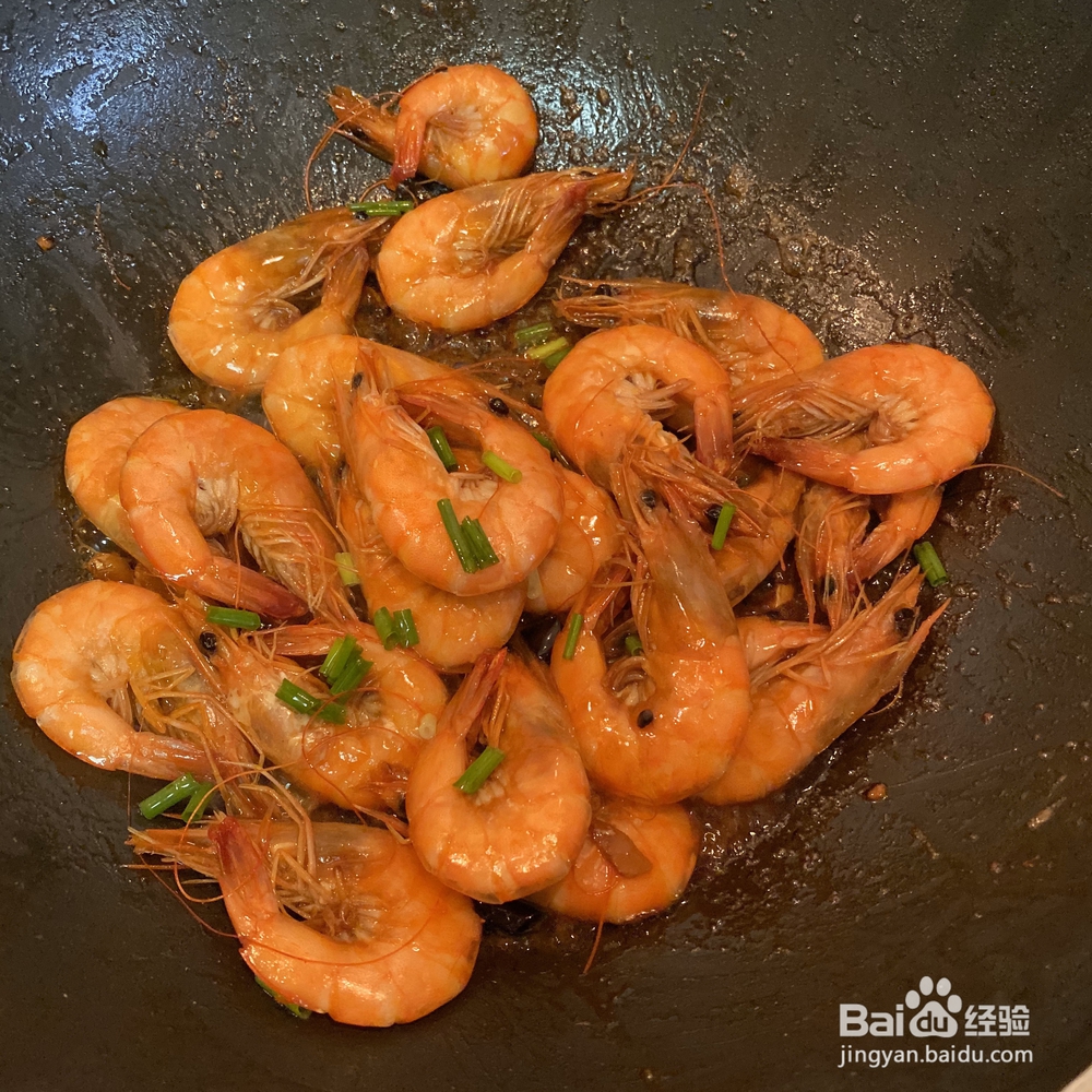 就该这样做红烧基围虾