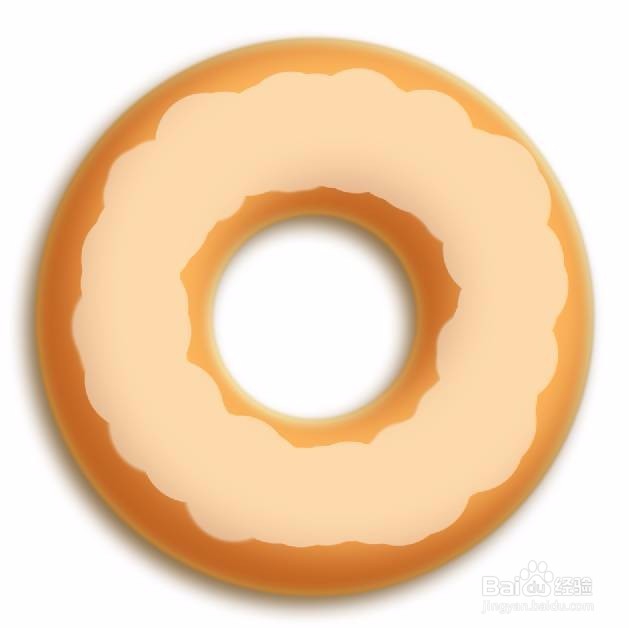 PS如何做甜甜圈