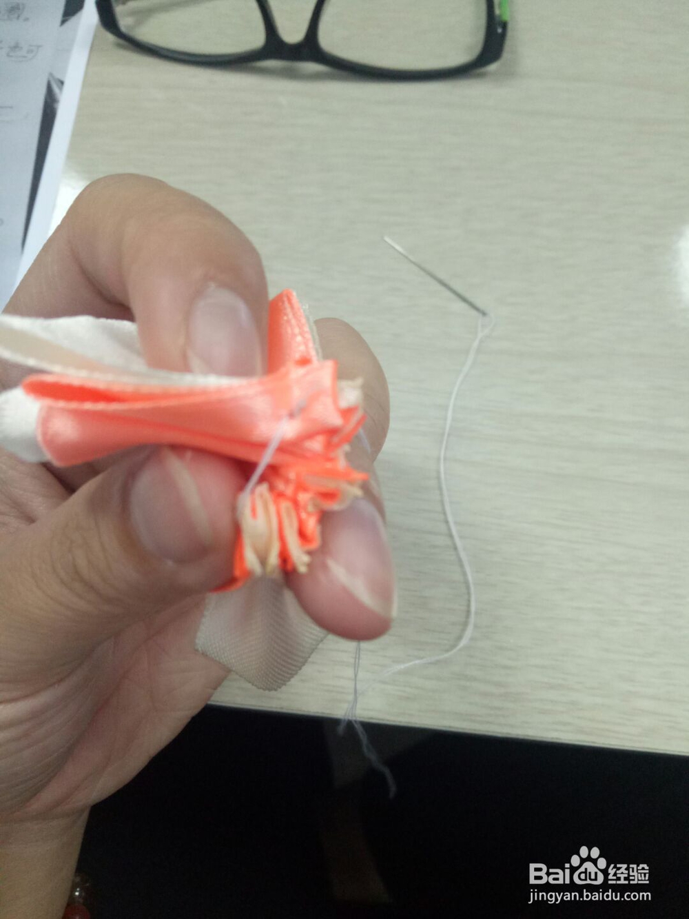 奶奶教你做丝带花