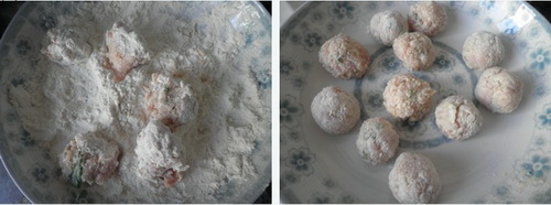 一点改变，做软嫩滑脆的---炸肉圆