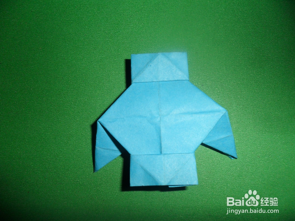 小朋友学折纸——滑稽小人