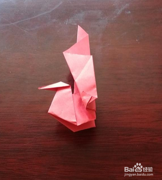 小孔雀的简单折法