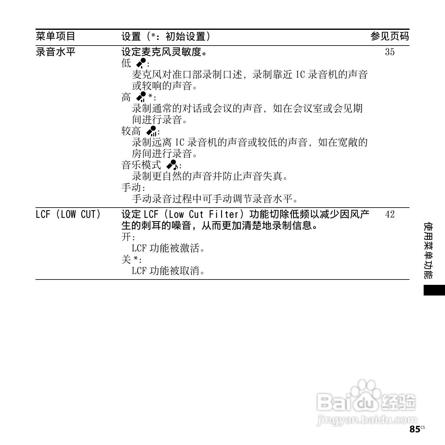 索尼ICD-SX750数码录音笔使用说明书:[9]