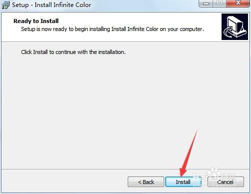 infinite color 安装教程