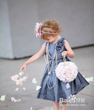 婚宴超萌花童礼服造型盘点