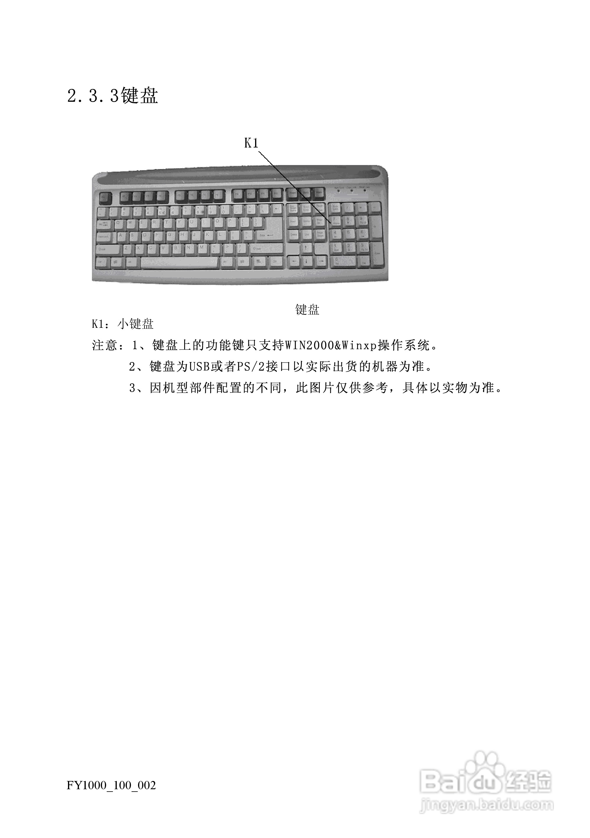 方正电脑飞越1000系列机型说明书:[2]