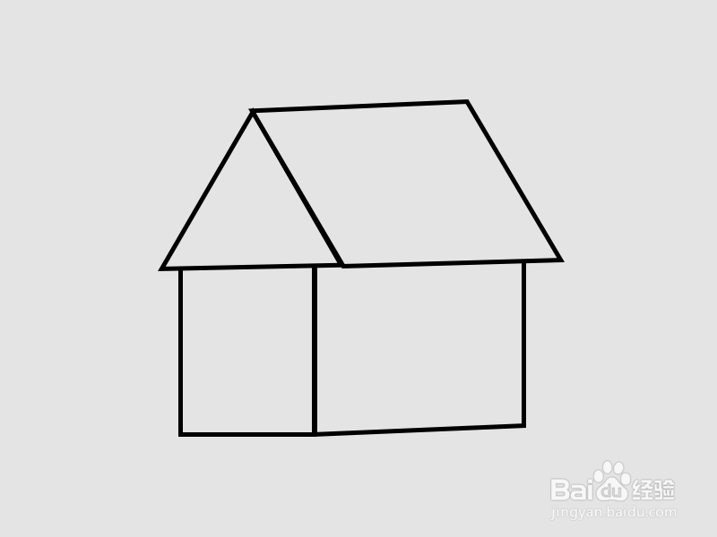 怎样画漂亮又简单的房子