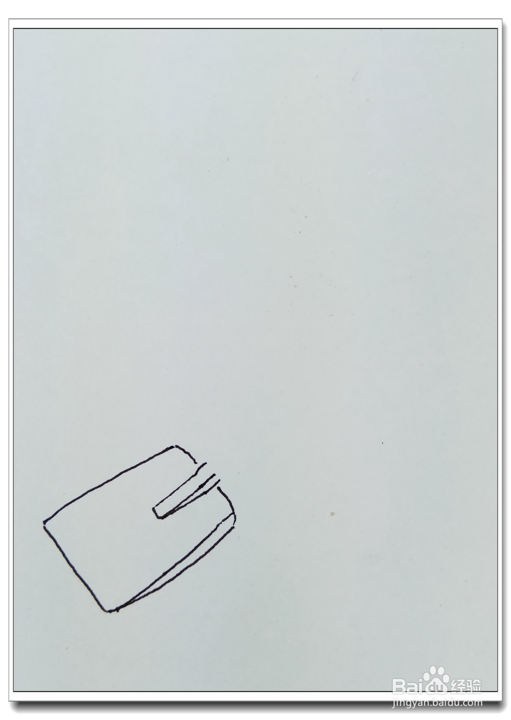 怎样画简笔画“木锹”