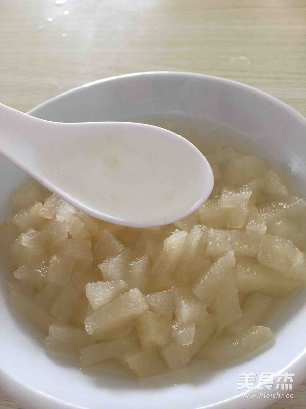 冰糖雪梨的做法