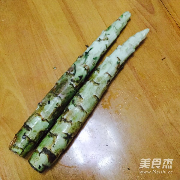 肉片炒莴笋的做法