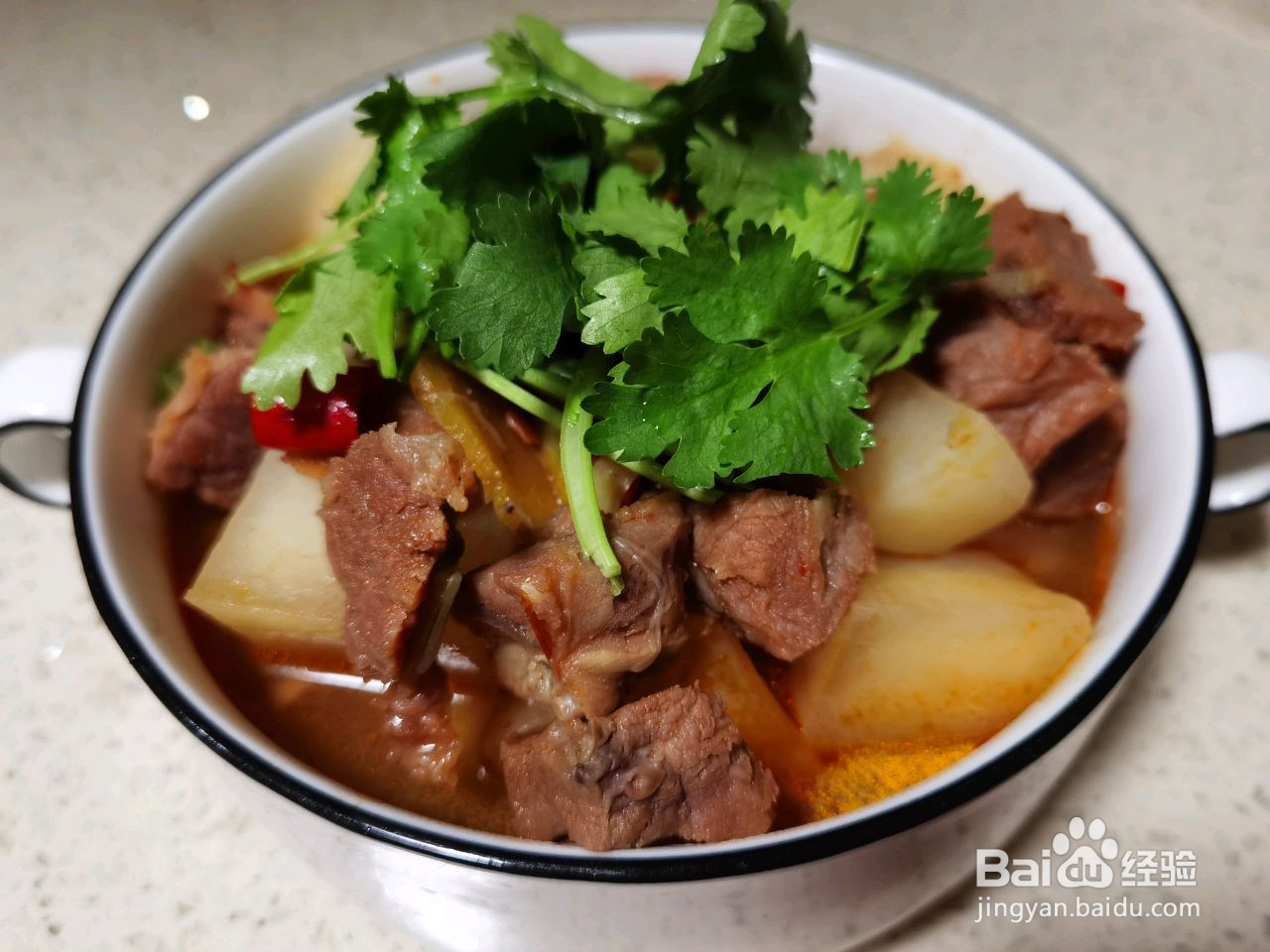 红烧牛肉红汤的做法