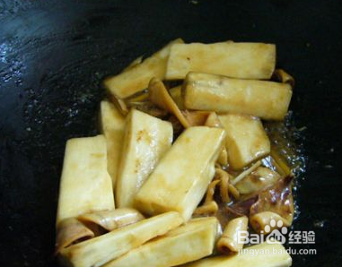 山药丝瓜炒鱿鱼
