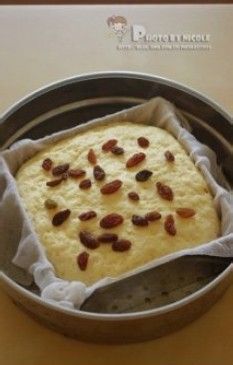 粗粮细作的玉米面发糕