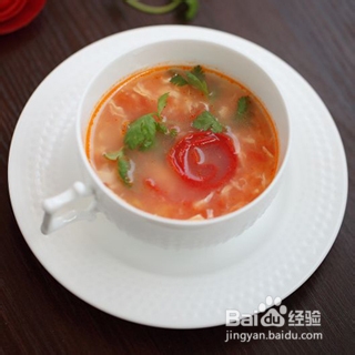 西红柿鸡蛋汤的做法