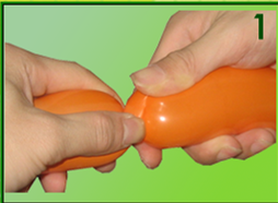 折魔法气球的基础手法