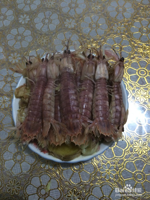 姜汁虾菇的做法