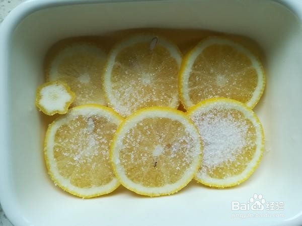 家庭自制糖渍柠檬蜜桃茶