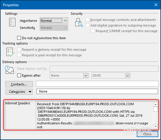 如何在Outlook中阅读邮件标题