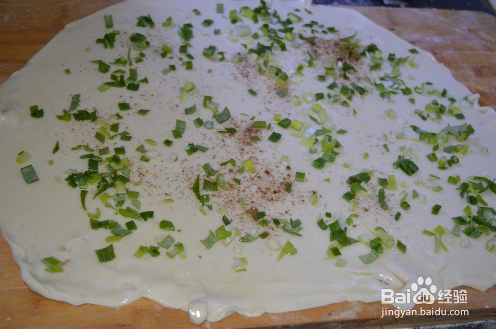 家常葱花饼的制作