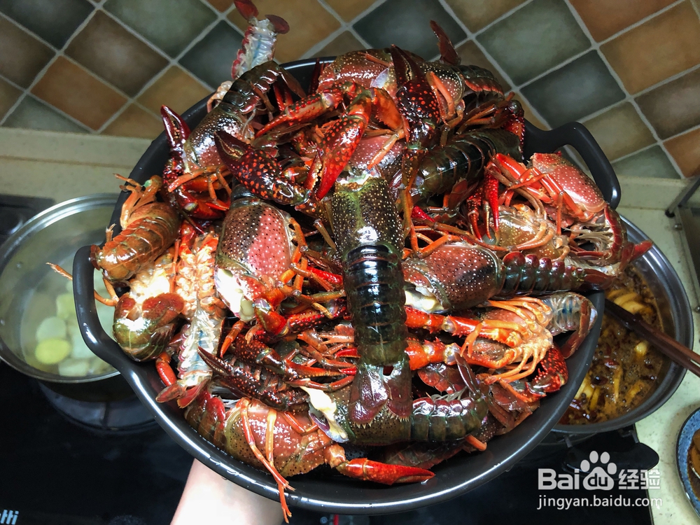 给对象做的麻辣十三香小龙虾