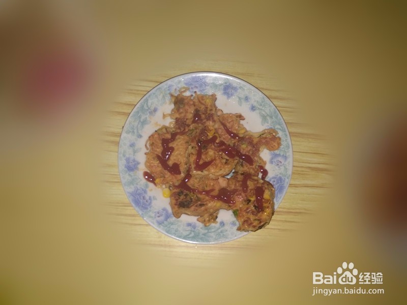 富有个性的方便面煎饼