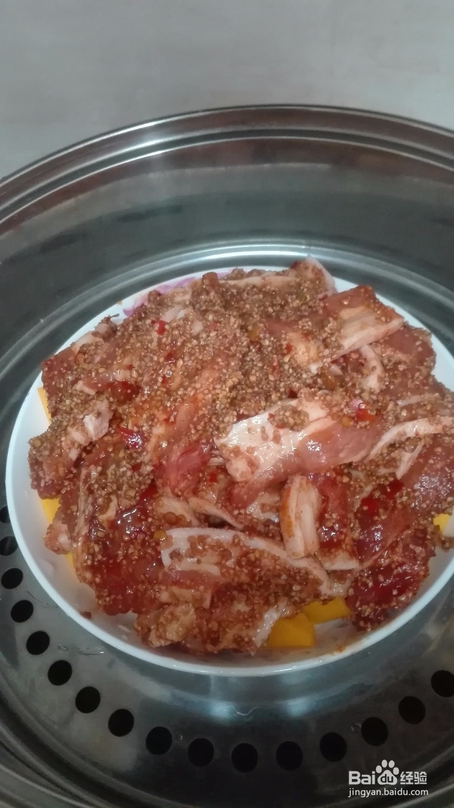 吃了蒸的肉再也不想吃炒的了—简单版粉蒸肉