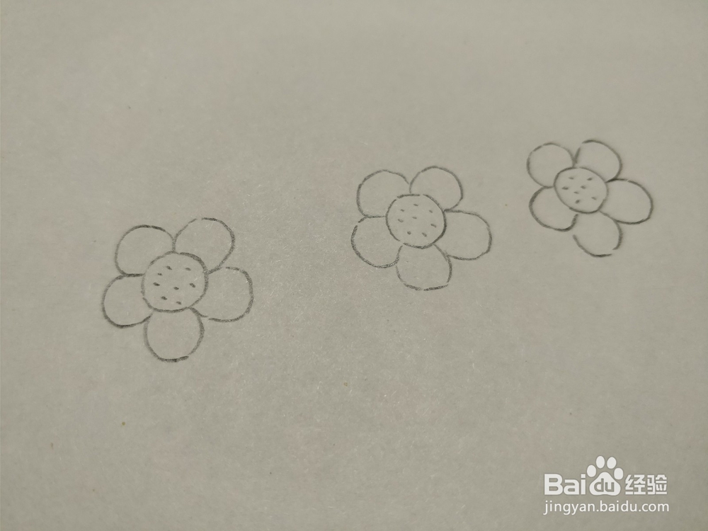 简笔画画卡通红梅