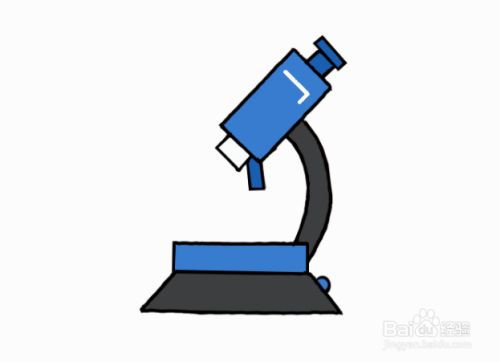 如何画显微镜