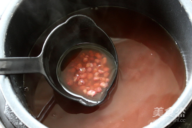 红糖红豆汤的做法