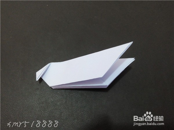 亲子手工折纸-和平鸽