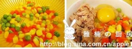 吞拿鱼彩椒圈的做法