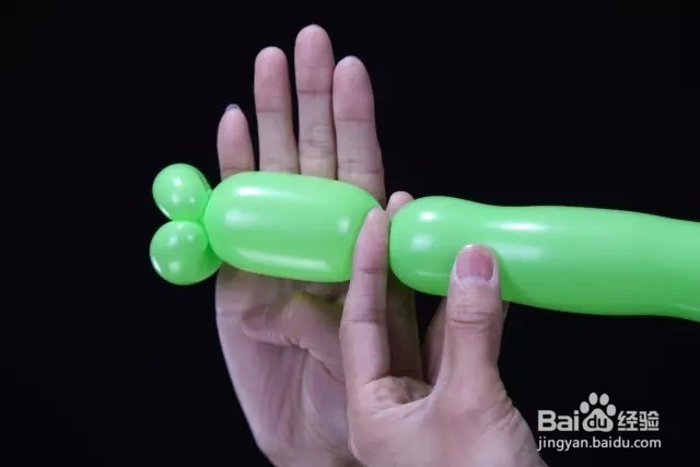 魔术长条气球教程(第19期)——乌龟