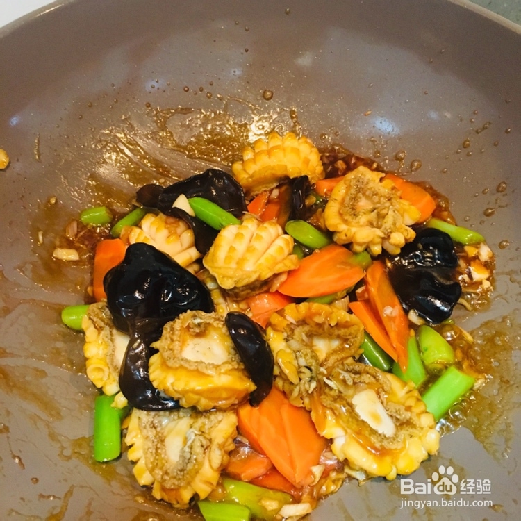 超级过瘾的红烧鲍鱼