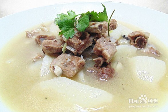 山药炖排骨汤的制作方法