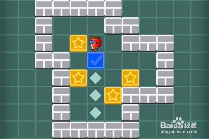 逻辑箱子手游第一关怎么通关