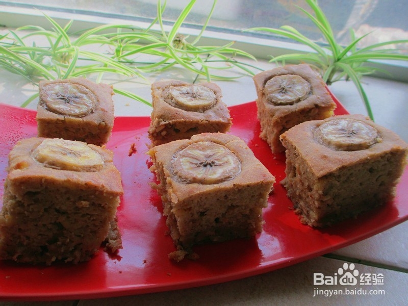 简单香蕉快面包