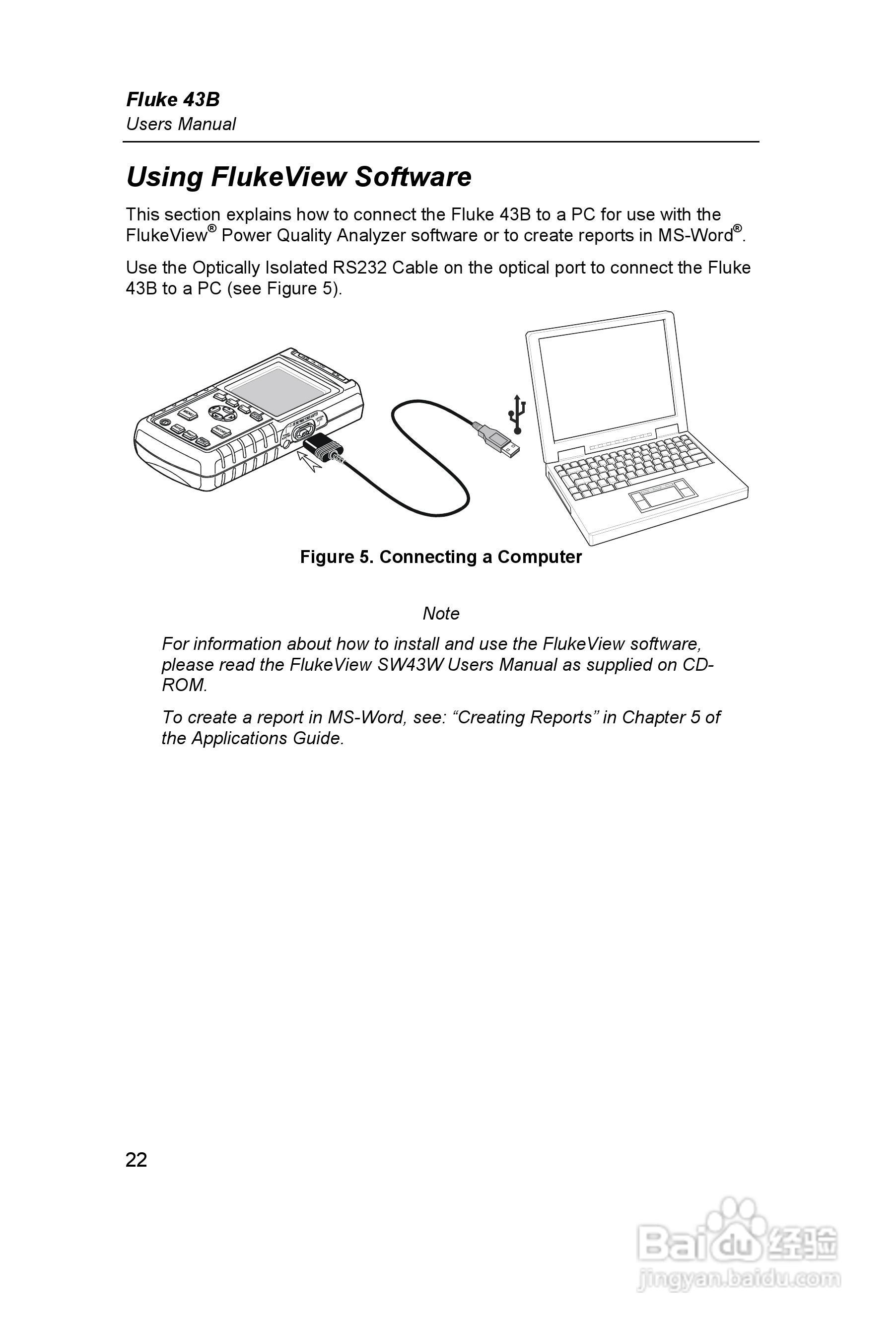 Fluke 43B 电能质量分析仪用户手册:[3]